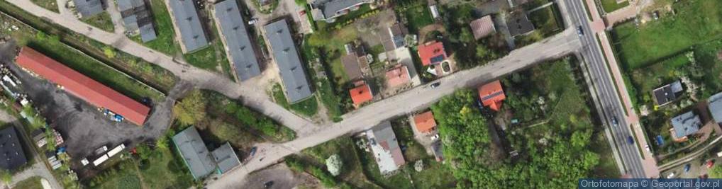Zdjęcie satelitarne Kopalniana ul.