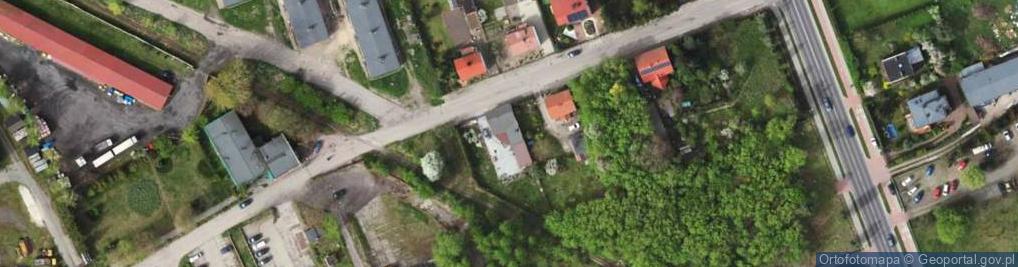 Zdjęcie satelitarne Kopalniana ul.