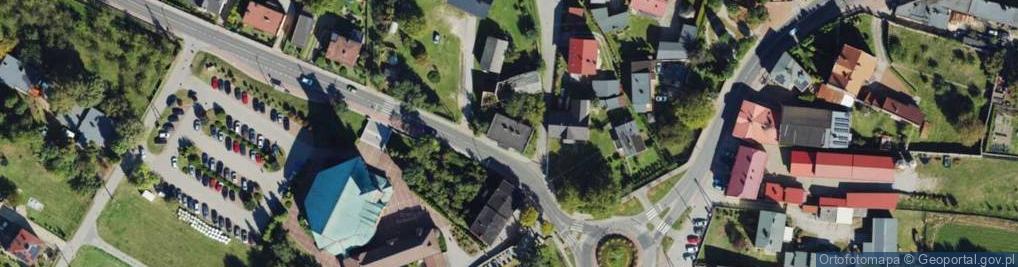 Zdjęcie satelitarne Kontnego Pawła, ks. ul.
