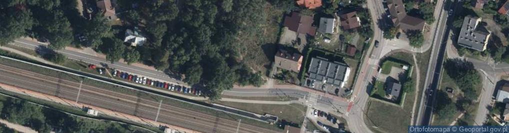 Zdjęcie satelitarne Kolejowa ul.