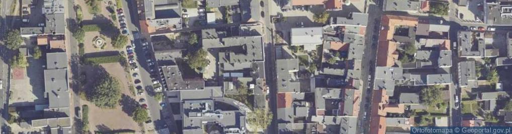 Zdjęcie satelitarne Kościelna ul.