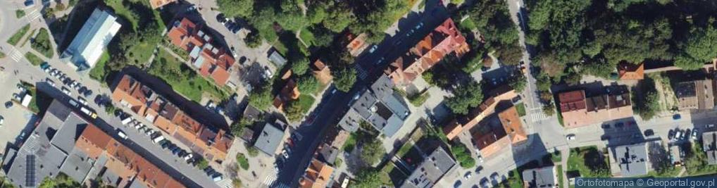 Zdjęcie satelitarne Konstytucji 3 Maja ul.