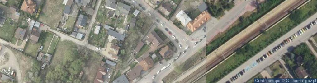 Zdjęcie satelitarne Kolejowa ul.