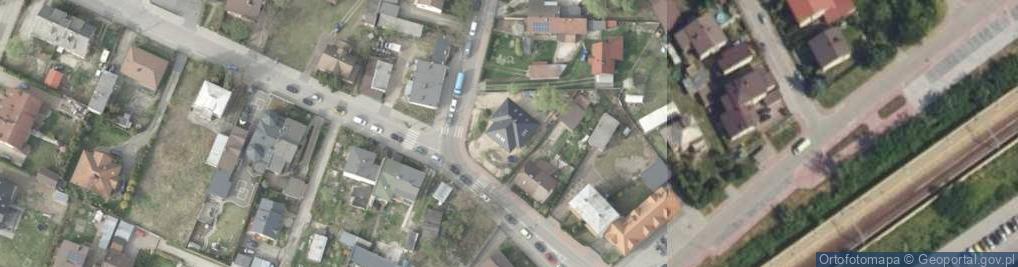 Zdjęcie satelitarne Kolejowa ul.