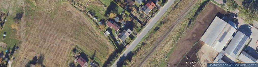 Zdjęcie satelitarne Kolejowa ul.