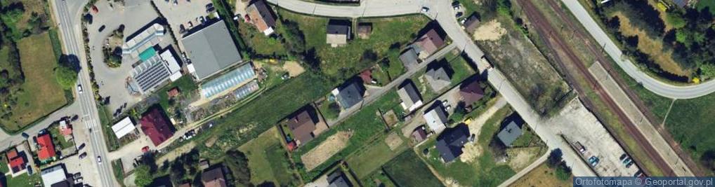 Zdjęcie satelitarne Kolejowa ul.