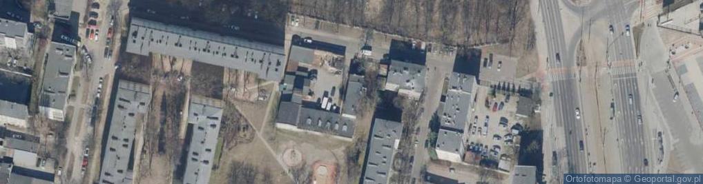 Zdjęcie satelitarne Kominiarska ul.