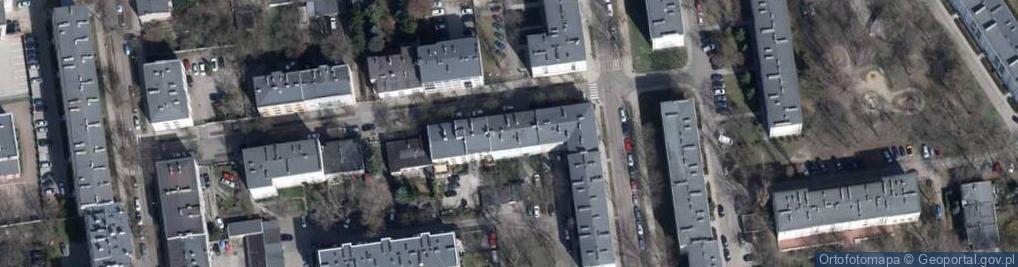 Zdjęcie satelitarne Kołłątaja Hugona, ks. ul.