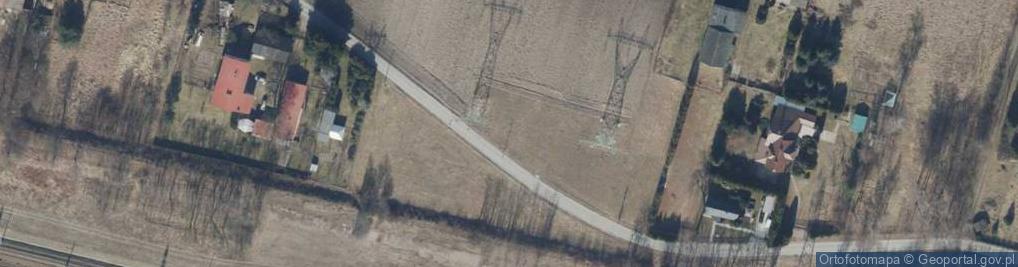 Zdjęcie satelitarne Kosodrzewiny ul.