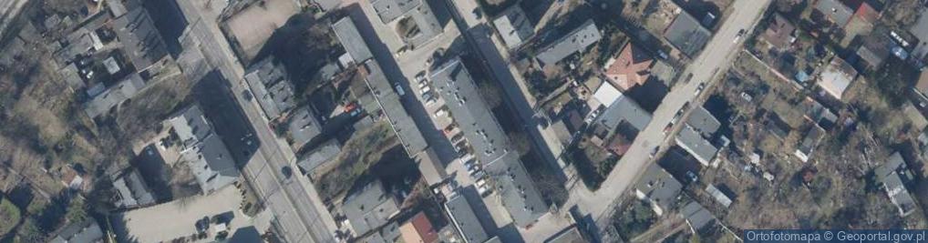 Zdjęcie satelitarne Komunalna ul.
