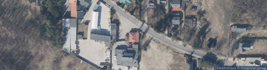 Zdjęcie satelitarne Kolumny ul.