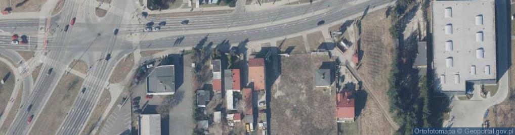 Zdjęcie satelitarne Kolumny ul.