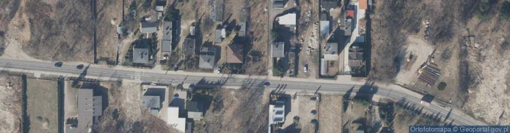 Zdjęcie satelitarne Kolumny ul.