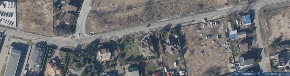 Zdjęcie satelitarne Kolumny ul.