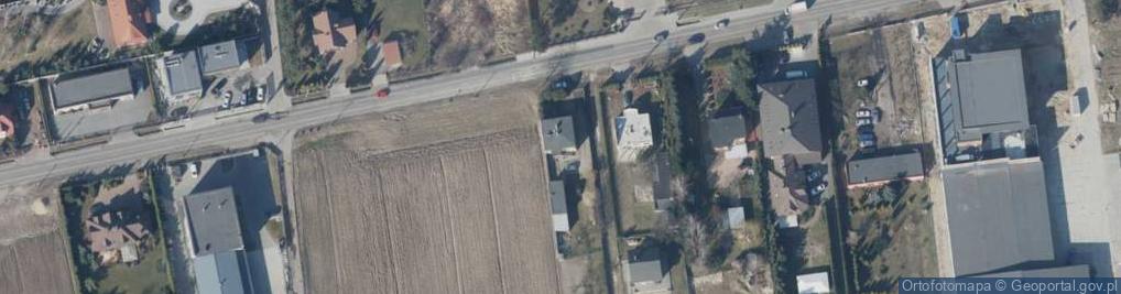 Zdjęcie satelitarne Kolumny ul.