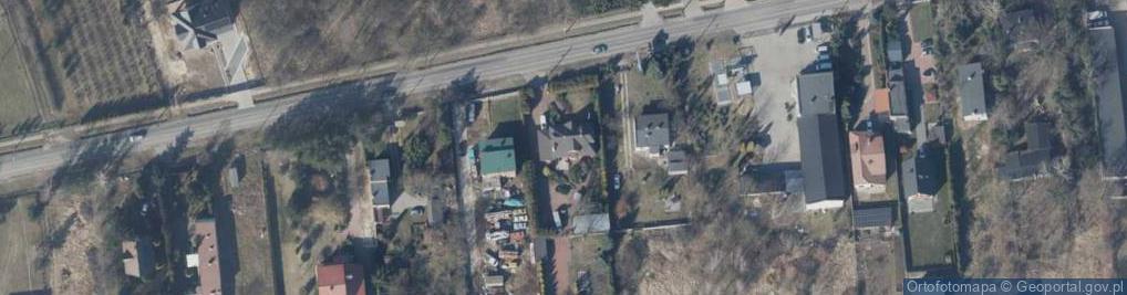 Zdjęcie satelitarne Kolumny ul.