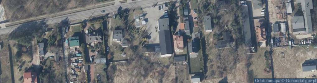 Zdjęcie satelitarne Kolumny ul.