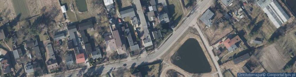Zdjęcie satelitarne Kolumny ul.