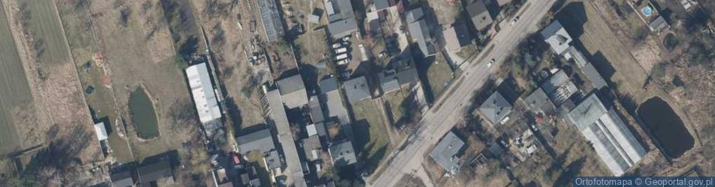 Zdjęcie satelitarne Kolumny ul.