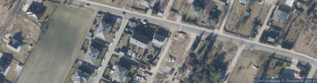 Zdjęcie satelitarne Kolumny ul.