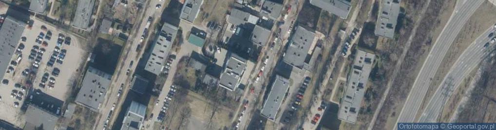 Zdjęcie satelitarne Kowieńska ul.