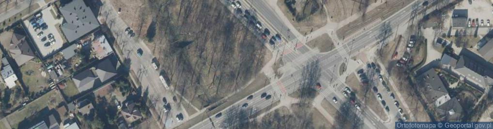 Zdjęcie satelitarne Konstantynowska ul.