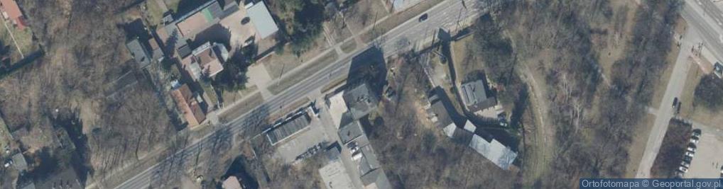 Zdjęcie satelitarne Konstantynowska ul.