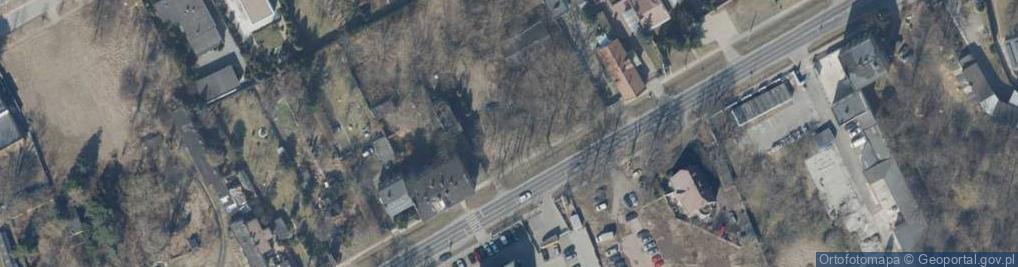 Zdjęcie satelitarne Konstantynowska ul.