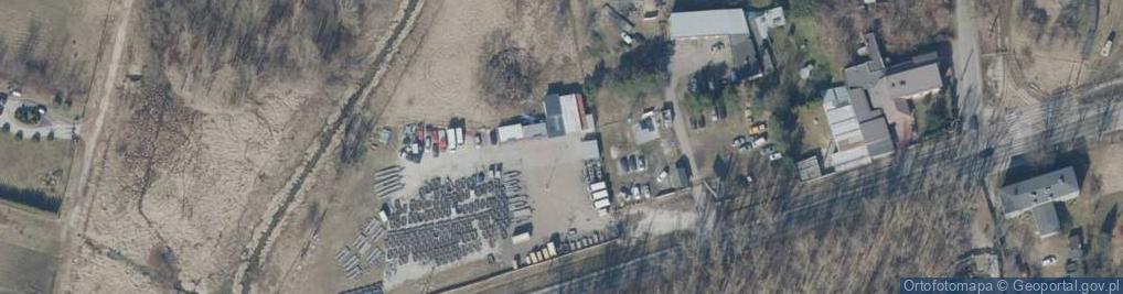 Zdjęcie satelitarne Konstantynowska ul.