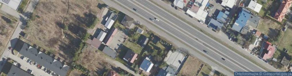 Zdjęcie satelitarne Kolejowa ul.