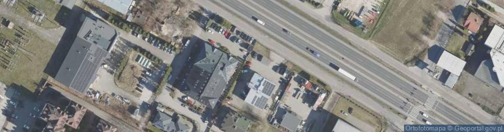Zdjęcie satelitarne Kolejowa ul.