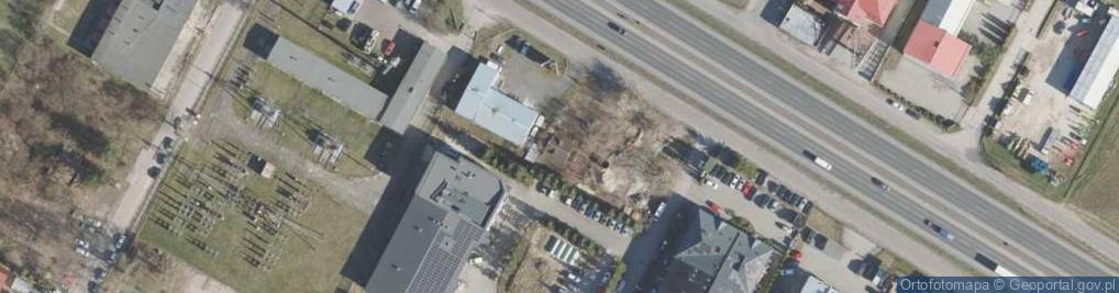 Zdjęcie satelitarne Kolejowa ul.