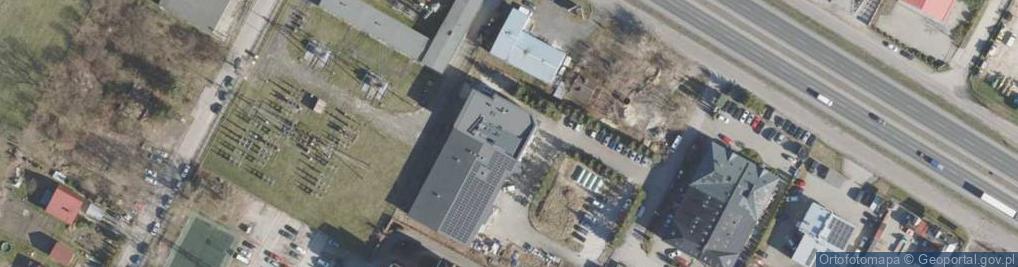 Zdjęcie satelitarne Kolejowa ul.