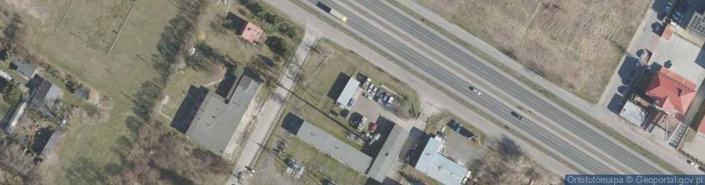 Zdjęcie satelitarne Kolejowa ul.