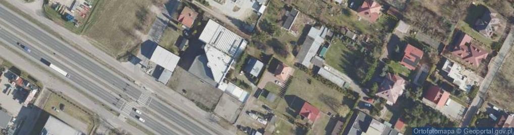 Zdjęcie satelitarne Kolejowa ul.
