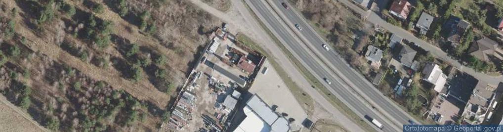 Zdjęcie satelitarne Kolejowa ul.
