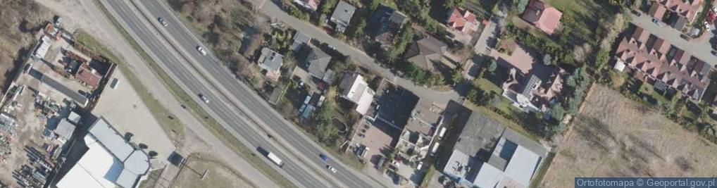 Zdjęcie satelitarne Kolejowa ul.