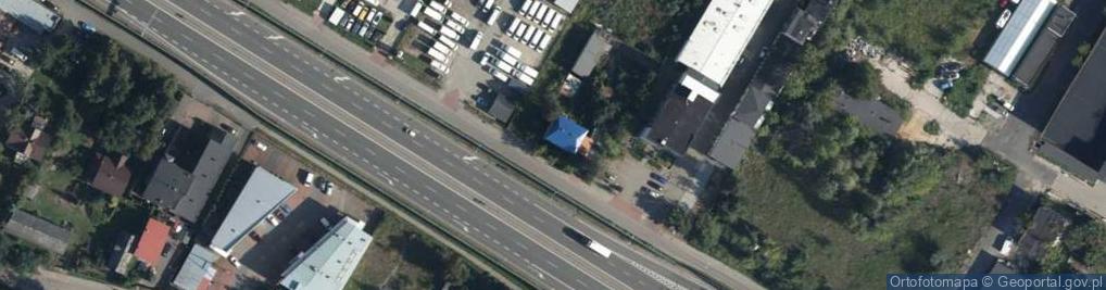 Zdjęcie satelitarne Kolejowa ul.
