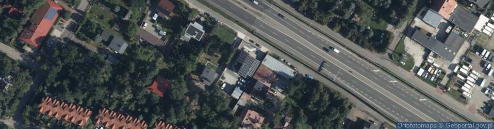 Zdjęcie satelitarne Kolejowa ul.