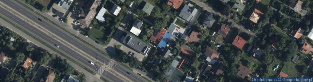 Zdjęcie satelitarne Kolejowa ul.