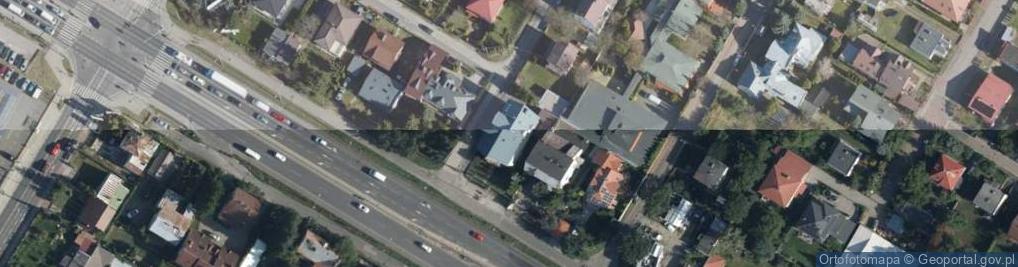 Zdjęcie satelitarne Kolejowa ul.