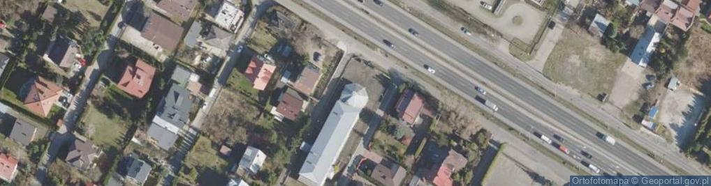 Zdjęcie satelitarne Kolejowa ul.