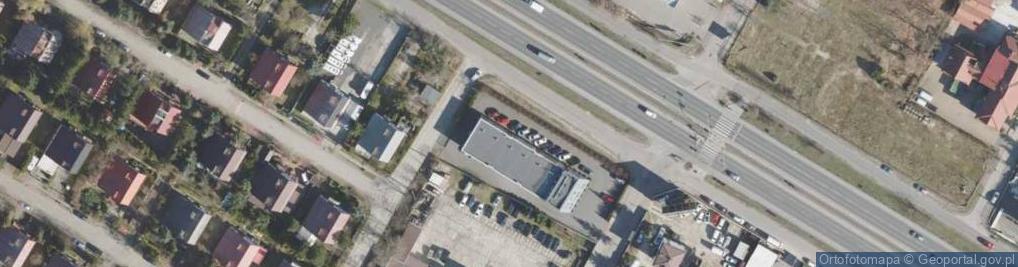 Zdjęcie satelitarne Kolejowa ul.