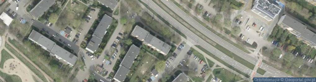 Zdjęcie satelitarne Konstytucji 3 Maja ul.