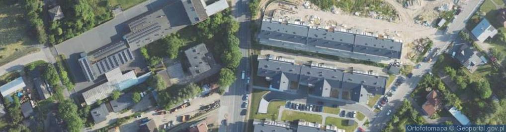 Zdjęcie satelitarne Kolejowa ul.