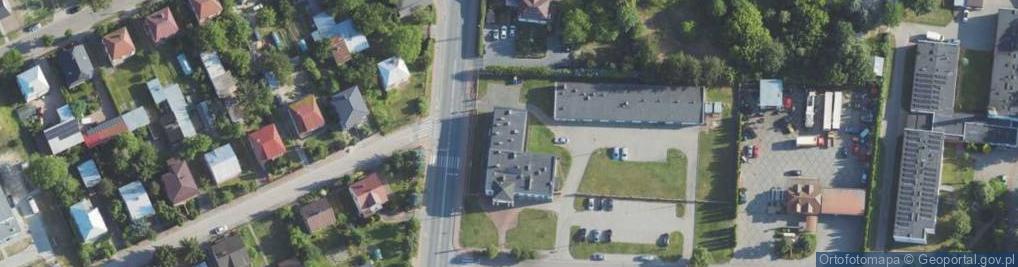 Zdjęcie satelitarne Kolejowa ul.