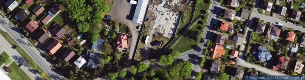 Zdjęcie satelitarne Kolejowa ul.
