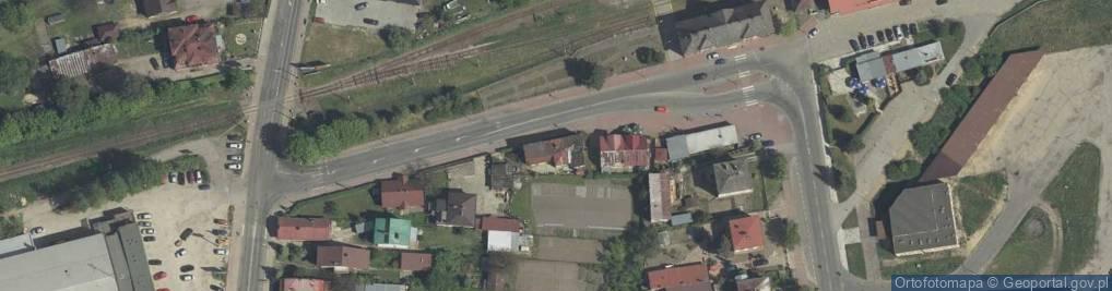 Zdjęcie satelitarne Kolejowa ul.
