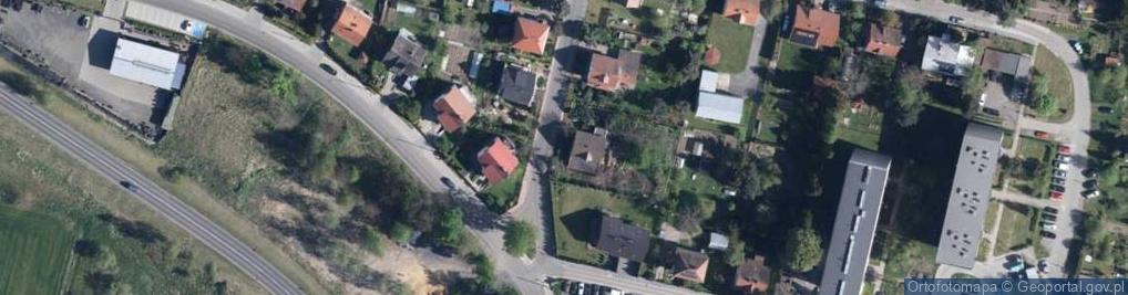 Zdjęcie satelitarne Kolejowa ul.