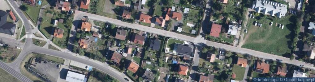 Zdjęcie satelitarne Kolejowa ul.